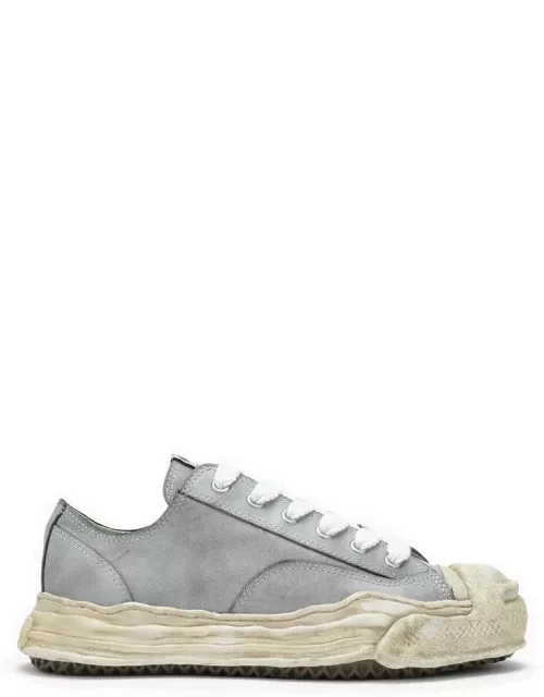 Low Hank leather trainer