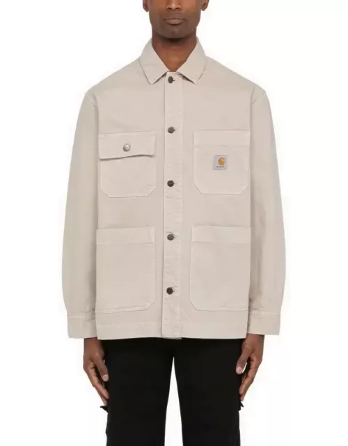 Beige cotton Garrison jacket
