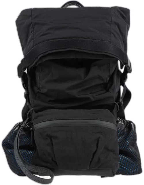 Bottega Veneta Black Nylon Backpack