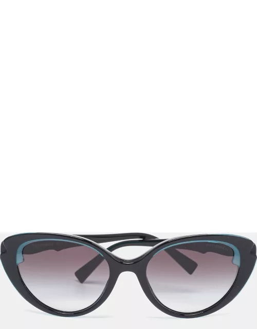 Tiffany & Co. Black/Blue TF 4163 Cat Eye Sunglasse
