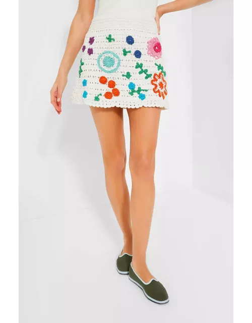 Multi Ivory Leighton Skirt