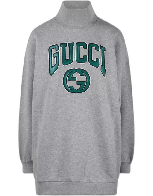 Gucci Embroidery Jersey Sweatshirt