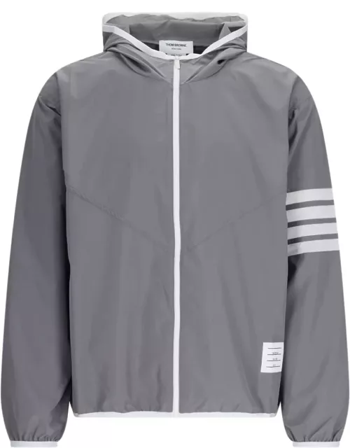 Thom Browne Technical Fabric Hooded Jacket