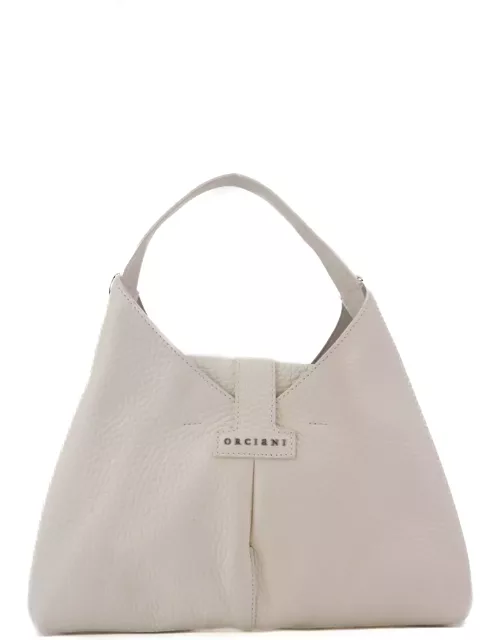 Orciani Vita Soft Small Leather Bag