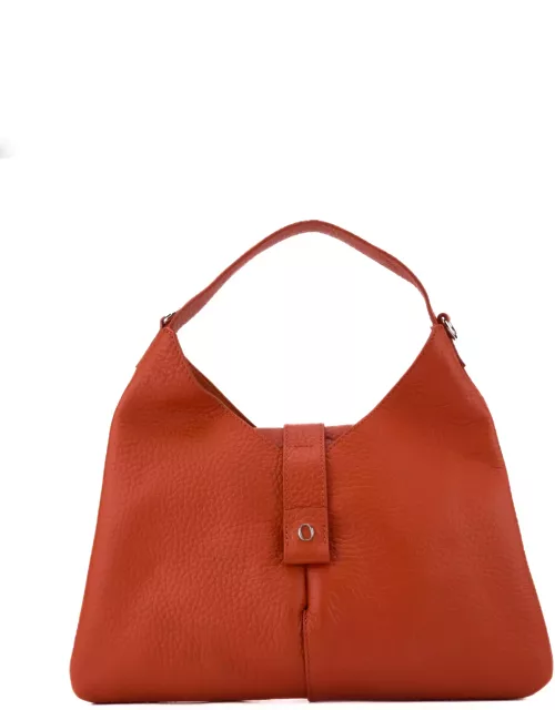 Orciani Vita Soft Small Leather Bag