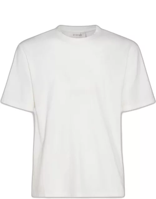 Piacenza Cashmere White Cotton T-shirt