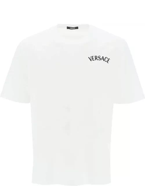 Versace Logo Cotton T-shirt