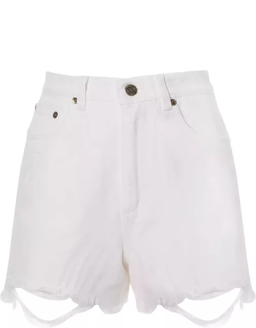Golden Goose Shorts With Rip