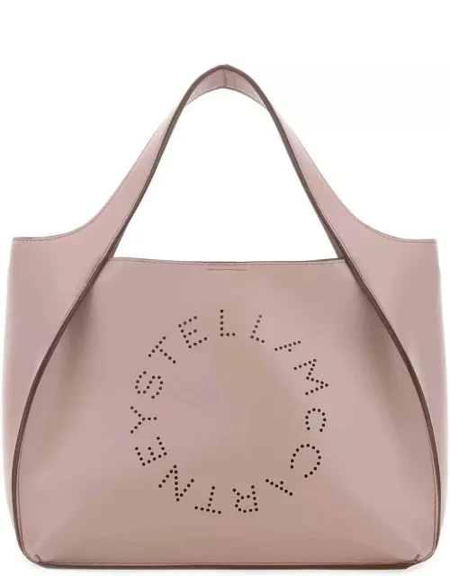 Stella McCartney Logo Embossed Top Handle Bag