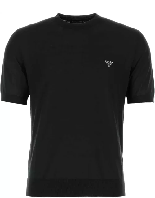 Prada Black Wool T-shirt