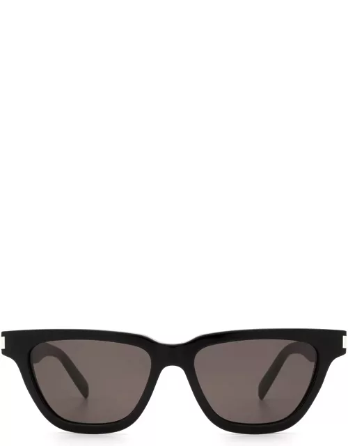 Saint Laurent Eyewear Sl 462 Black Sunglasse