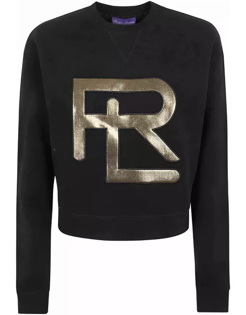 Ralph Lauren Foil Rl Cn-long Sleeve-pullover