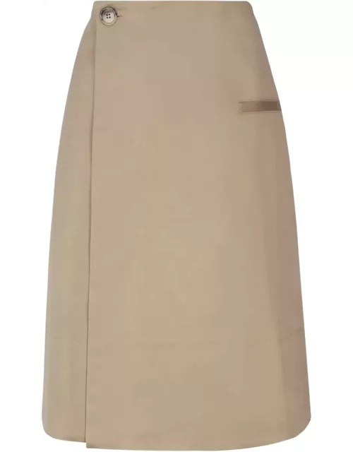 J.W. Anderson High-waisted Flared Skirt