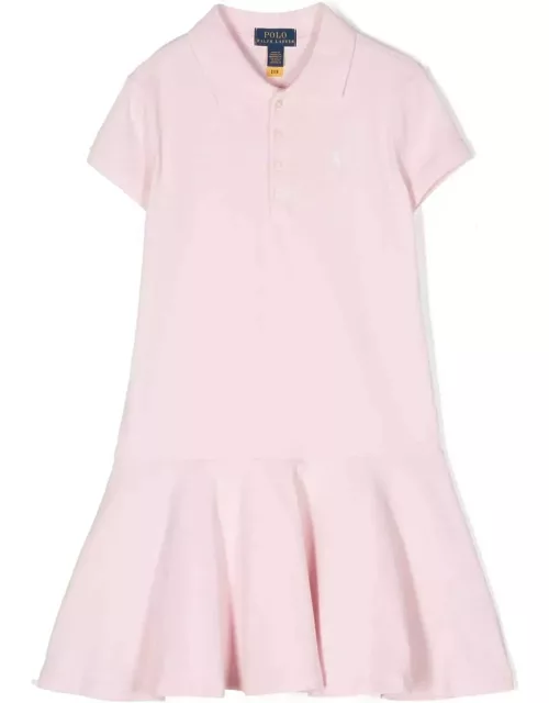 Ralph Lauren Pink Polo Style Dres