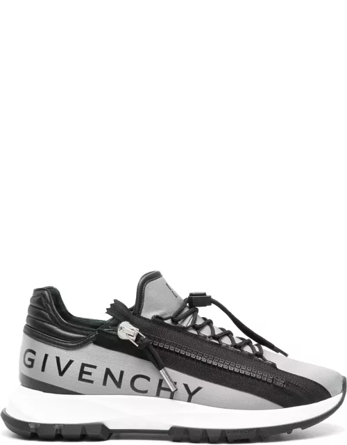 Givenchy Specter Running Sneakers In Black 4g Nylon With Zip