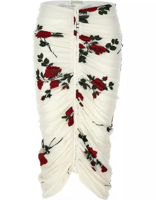 Magda Butrym Floral Print Skirt