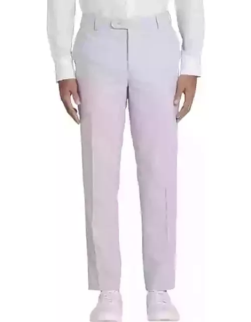 JOE Joseph Abboud Slim Fit Linen Blend Men's Suit Separates Pants Lilac
