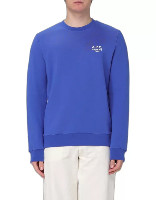 Sweatshirt A.P.C. Men colour Blue