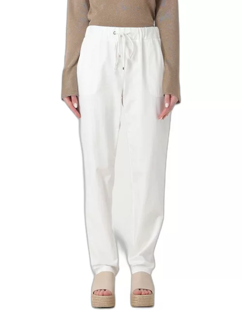 Trousers LORENA ANTONIAZZI Woman colour White