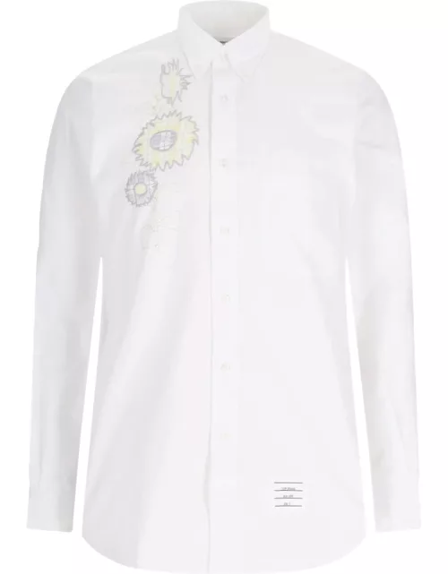 Thom Browne Embroidery Detail Shirt
