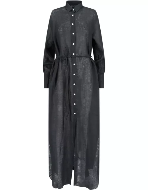 Finamore 1925 Long Linen Dres