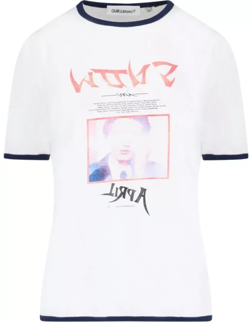 Our Legacy 'Stampa Snow Shigatsu' T-Shirt