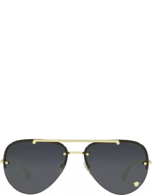 Versace Eyewear Ve2231 Gold Sunglasse