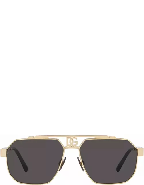 Dolce & Gabbana Eyewear Dg2294 Gold Sunglasse