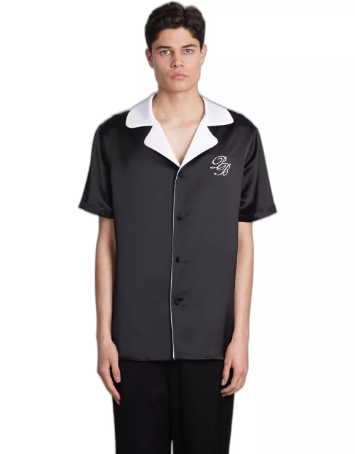 Balmain Shirt In Black Polyester