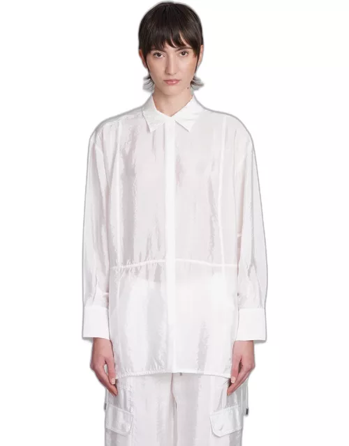 Simkhai Laylah Shirt In White Rayon