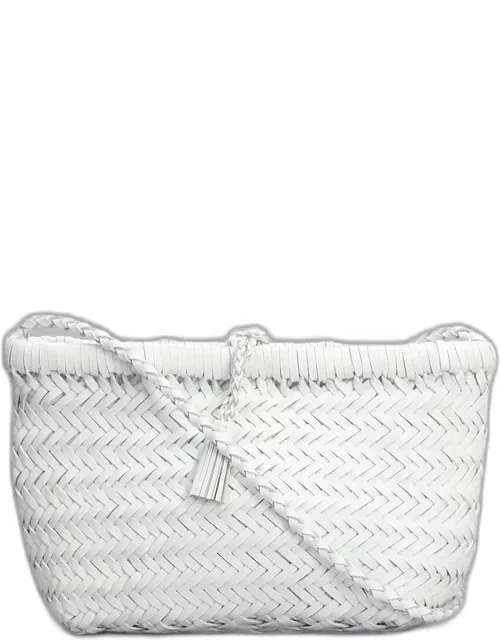 Dragon Diffusion Minsu Shoulder Bag In White Leather