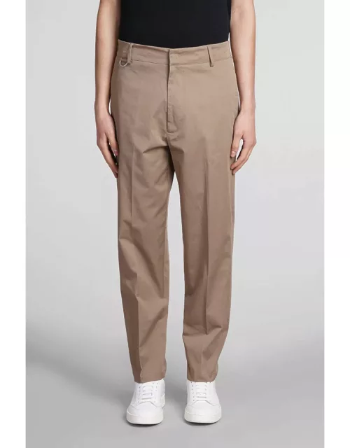 Low Brand George Pants In Taupe Cotton