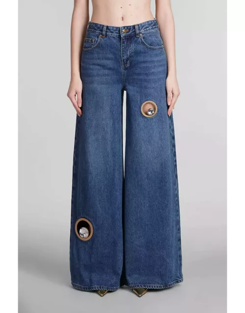 AREA Jeans In Blue Cotton