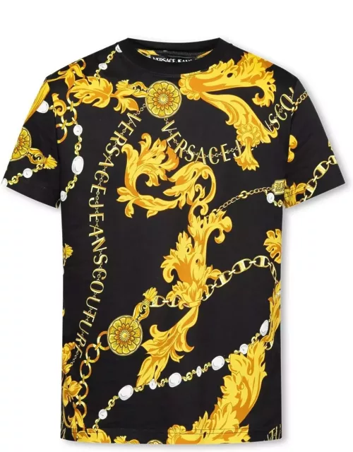 Versace Jeans Couture Chain Couture Print T-shirt
