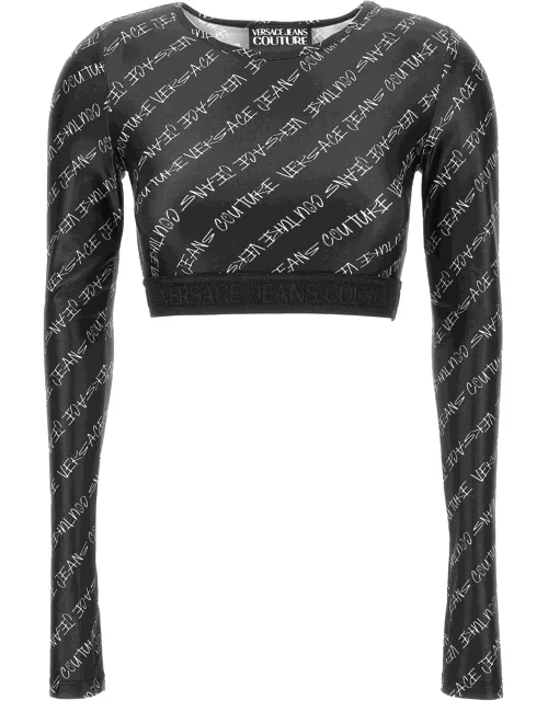Versace Jeans Couture Signature Cropped Top