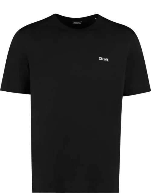 Zegna Logo Cotton T-shirt