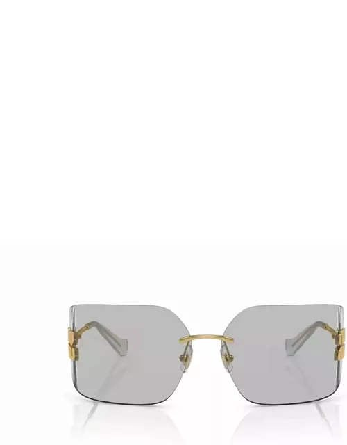 Miu Miu Eyewear Mu 54ys Gold Sunglasse