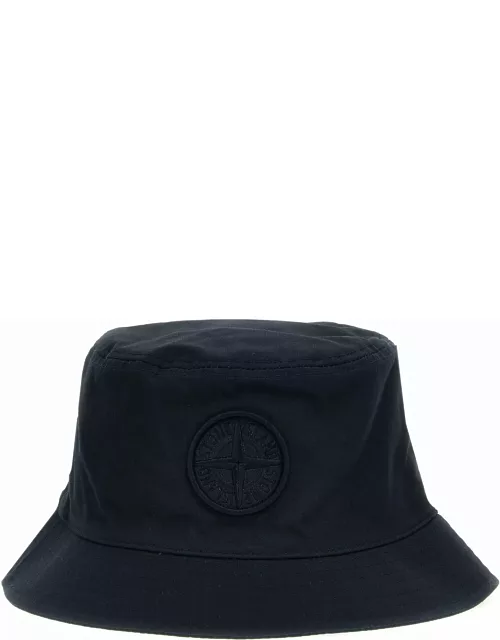 Stone Island Logo Embroidery Bucket Hat