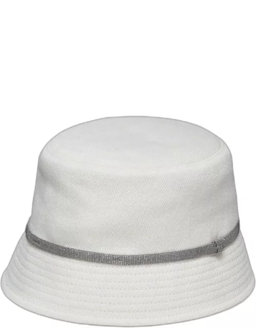 Brunello Cucinelli Bead-embellished Pull-on Bucket Hat