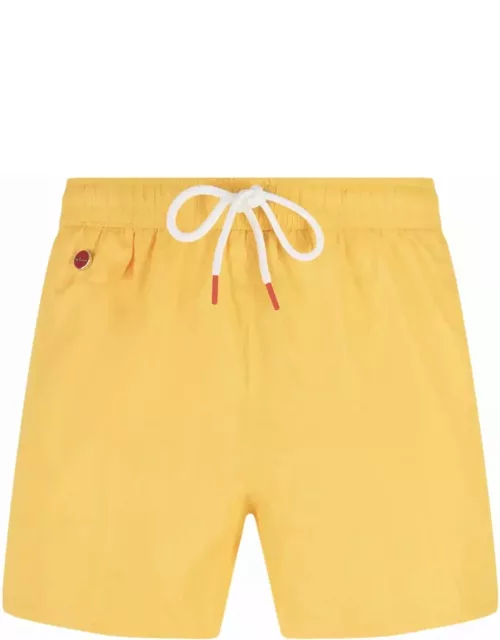Kiton Yellow Swim Short