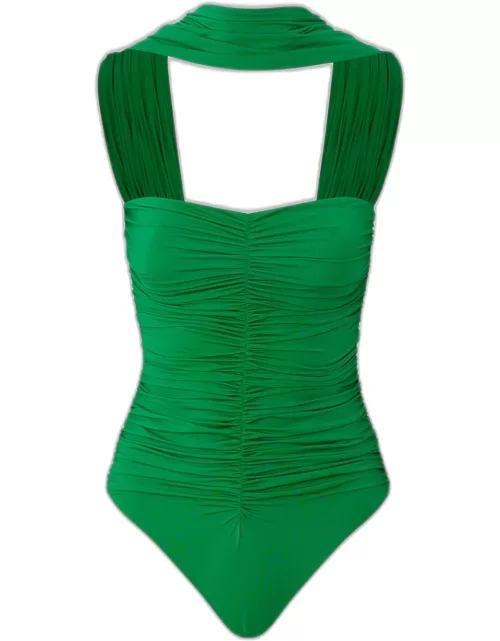 Igara Ruched One-Piece Swimsuit