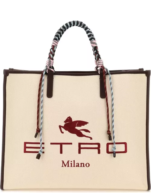 Etro Shopper Bag With Braided Handle
