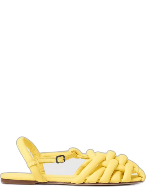 Flat Sandals HEREU Woman colour Yellow