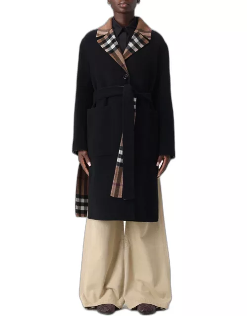 Coat BURBERRY Woman colour Brown
