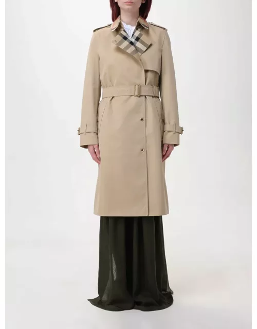 Trench Coat BURBERRY Woman color Honey
