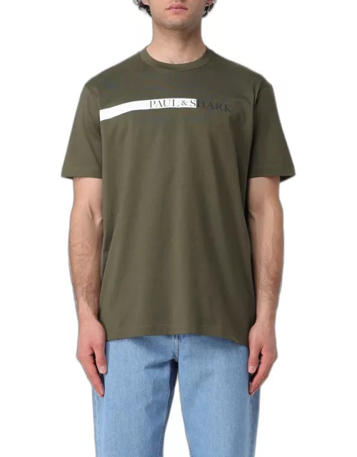 T-Shirt PAUL & SHARK Men colour Military