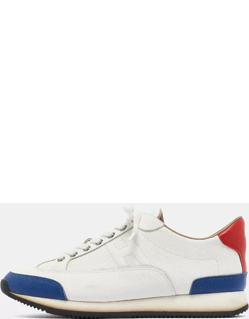 Hermes Tricolor Leather Quicker Sneaker