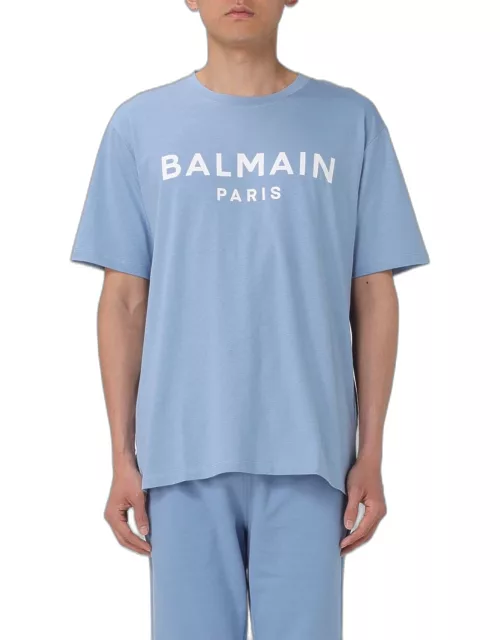 T-Shirt BALMAIN Men colour Gnawed Blue