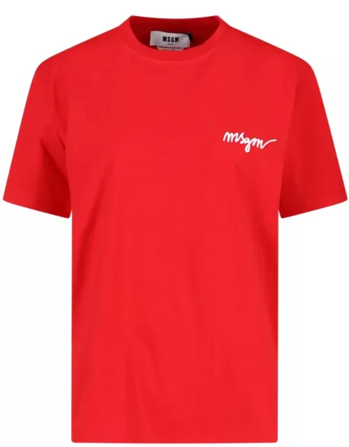 MSGM Logo T-Shirt