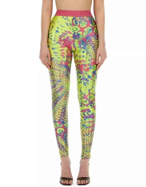 Versace Jeans Couture Leggings With Print